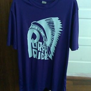 Dry fit purple pride shirt